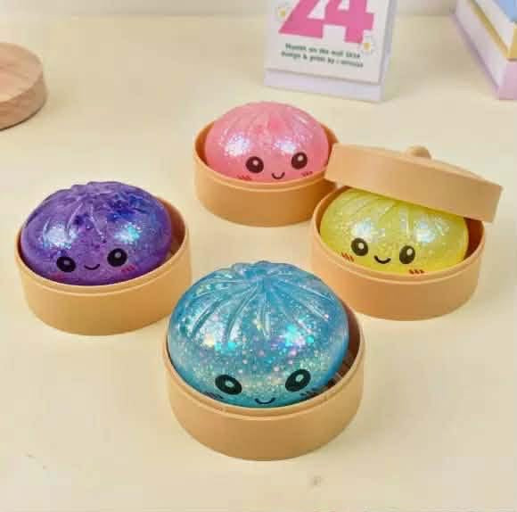 Glitter Dumpling Squishy