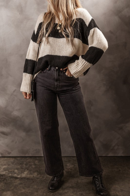 Jet Stream Colorblock Sweater