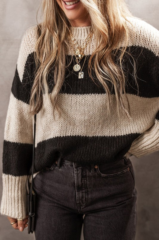 Jet Stream Colorblock Sweater