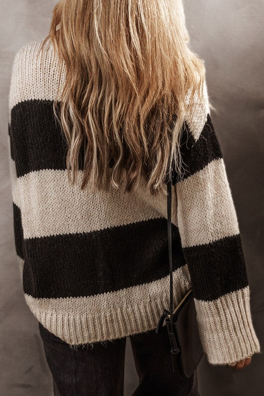 Jet Stream Colorblock Sweater