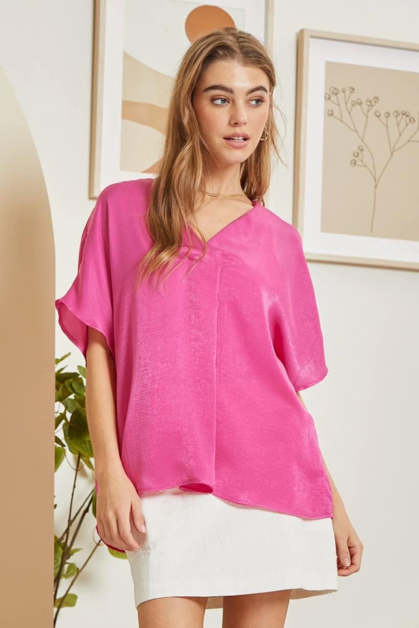 Mariel V-Neck Top