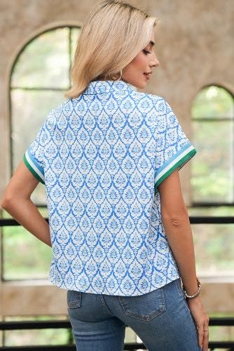 Sky Boho Top