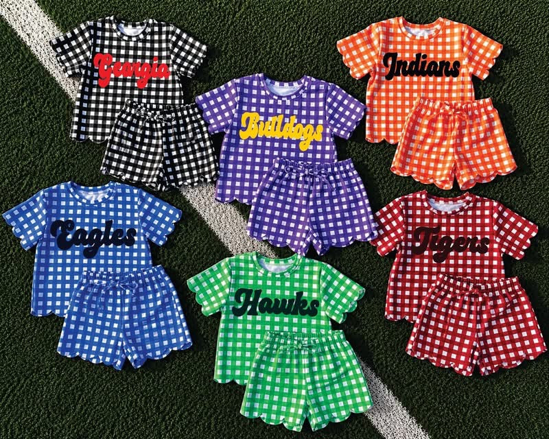 Custom Scalloped Spirit Set