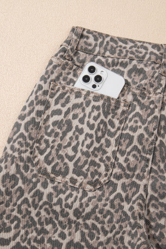Leopard Jeans