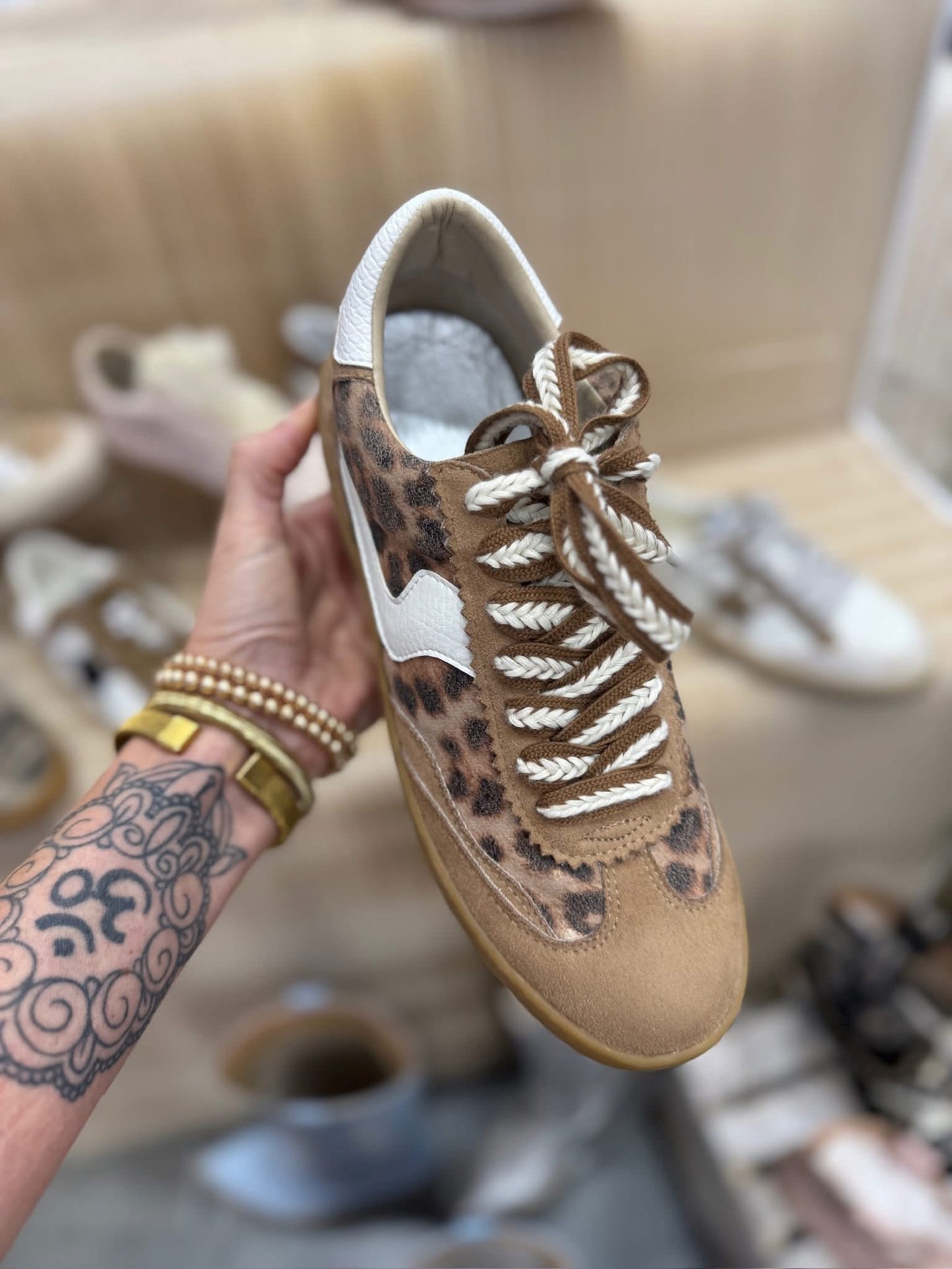 Destiny Leopard Sneakers