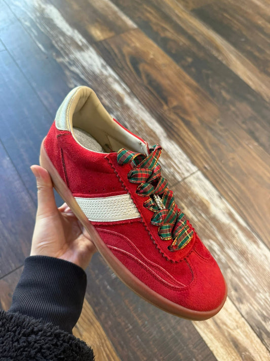 Sadie Red Sneakers
