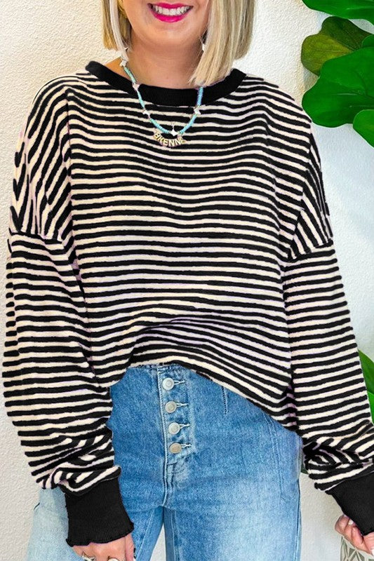 All The Time Striped Top