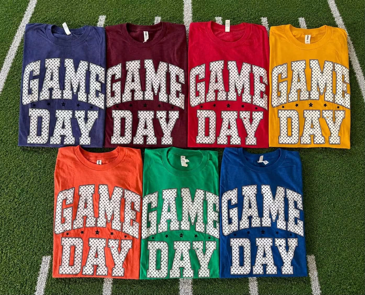 Polka Dot Game Day Tee