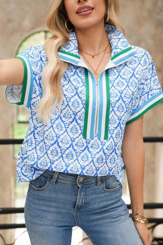 Sky Boho Top